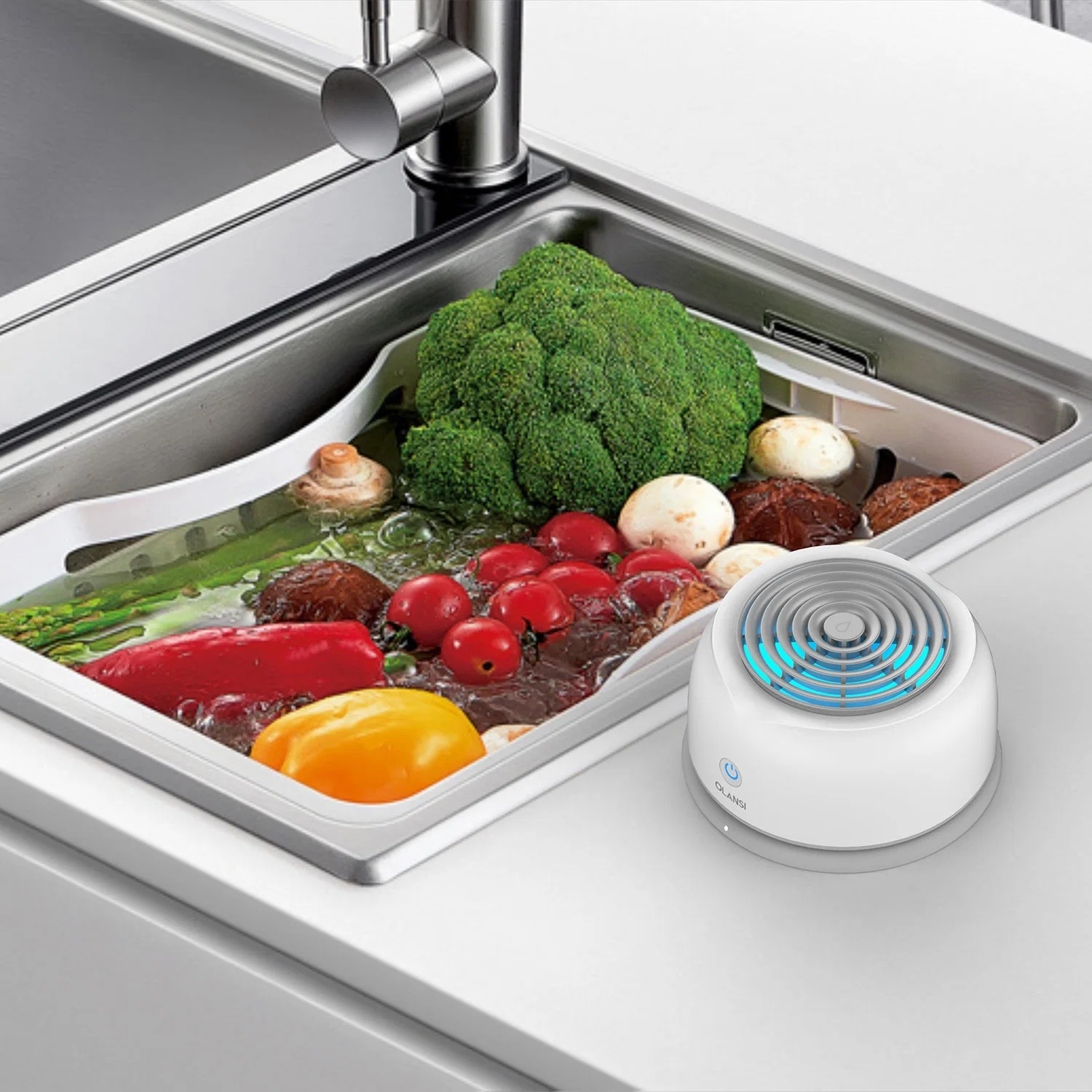 De nouveaux produits OEM Olansi 2020 High Tech stérilisateur alimentaire des fruits et légumes pour la cuisine de purificateur de lave-glace