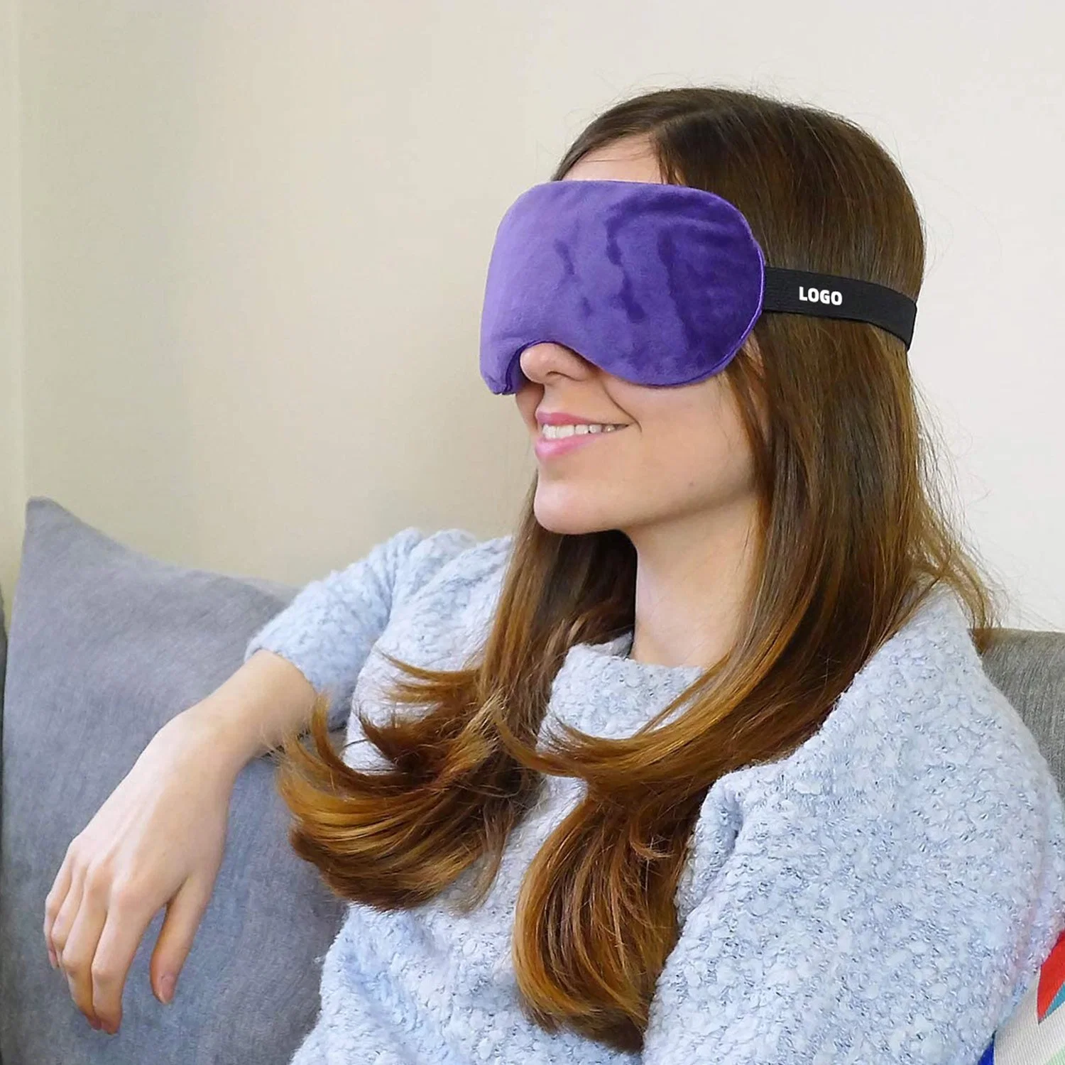 Microwave Heat Wheat Sleep Eye Mask