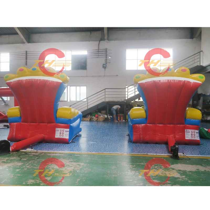 2m Tall Kids Inflatable Throne Chair for Sale