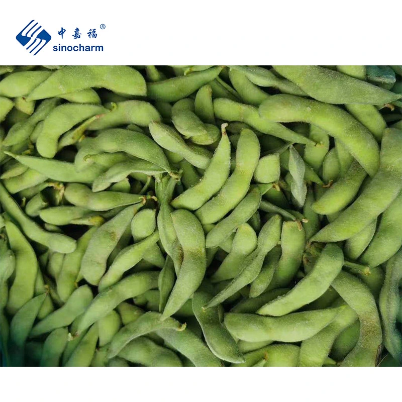 Sinocharm Chinese Kosher Frozen IQF Edamame Soybeans Supplier