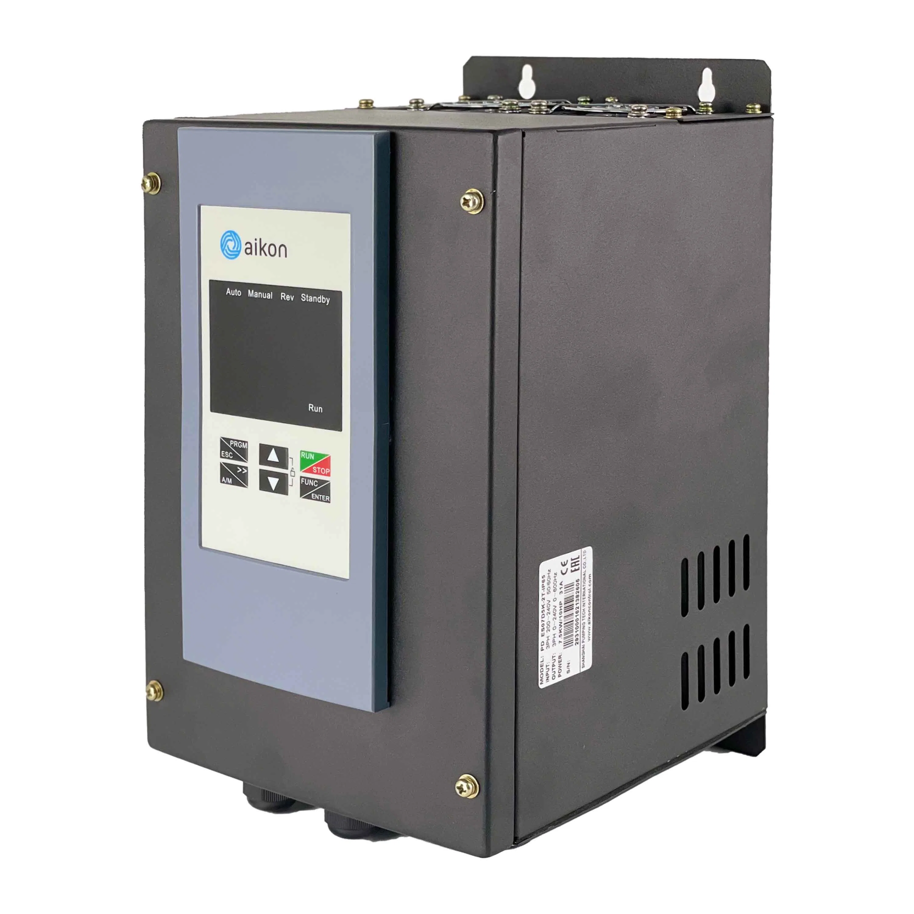 Machinery Industry Equipment IP65 Motor Control 380V 50Hz Frequency Static Converters for Water Pump