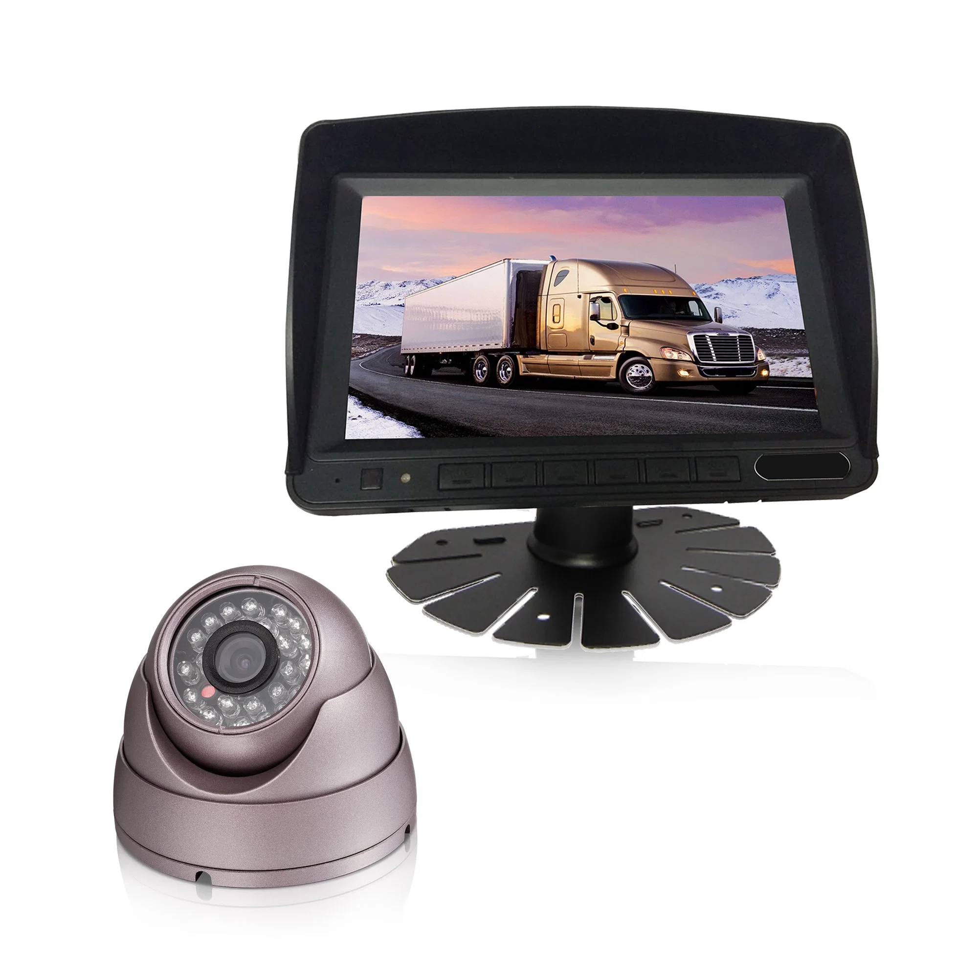 7 Inch Monitor with Digital Rear View Parking Reverse Backup Reversing Camera