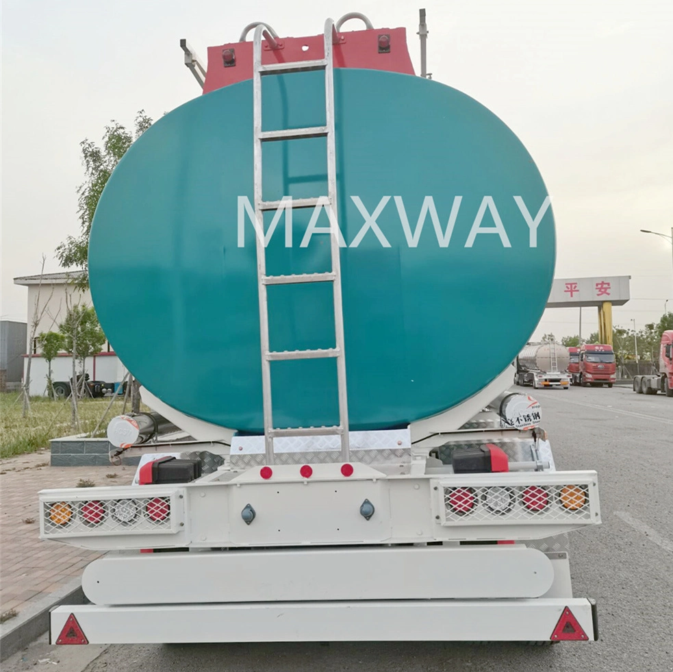 42000 45000 لتر Maxway Brand زيت ألومنيوم جديد لخزان الوقود مقطورة شبه ناقلة للبيع في جنوب أفريقيا