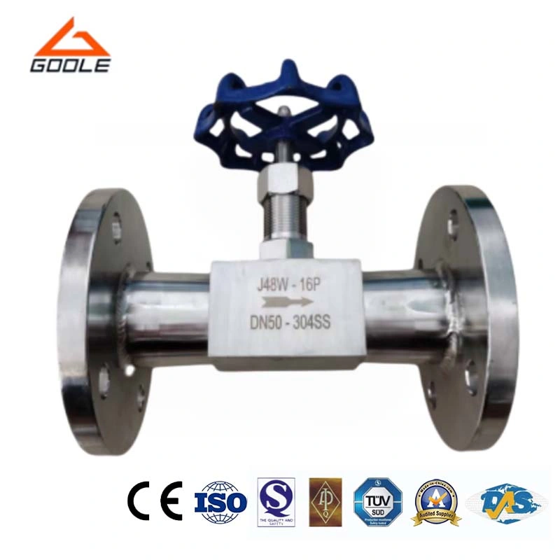 Stainless Steel Flanged Ends Needle Valve