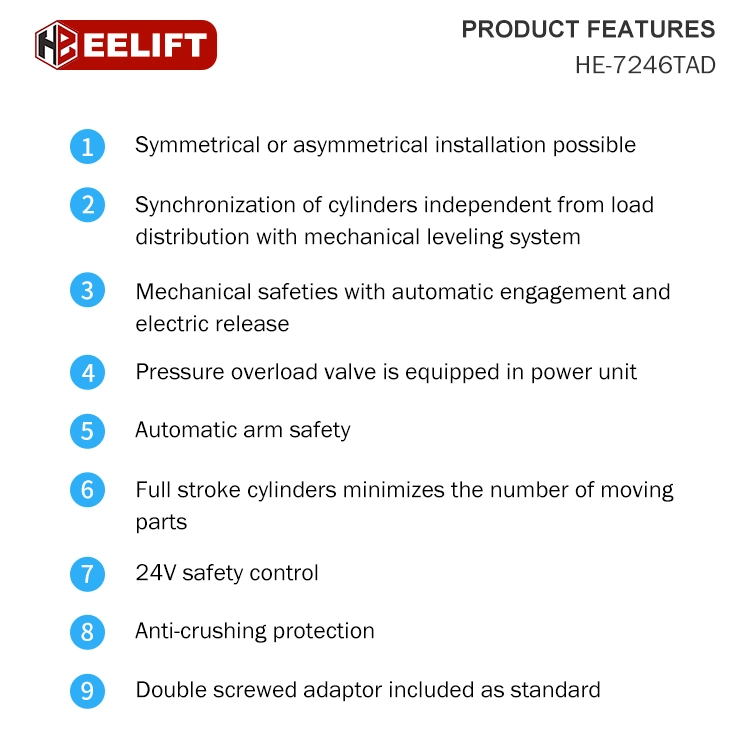 Hydraulic Garage Car Lift/Hydraulic Lift/Wheel Alignment Machine 3D/Four Post Lift/Hoist Lift/Motorcycle Tire Changer Portable/Elevadores Rotary Lift/Car Lift