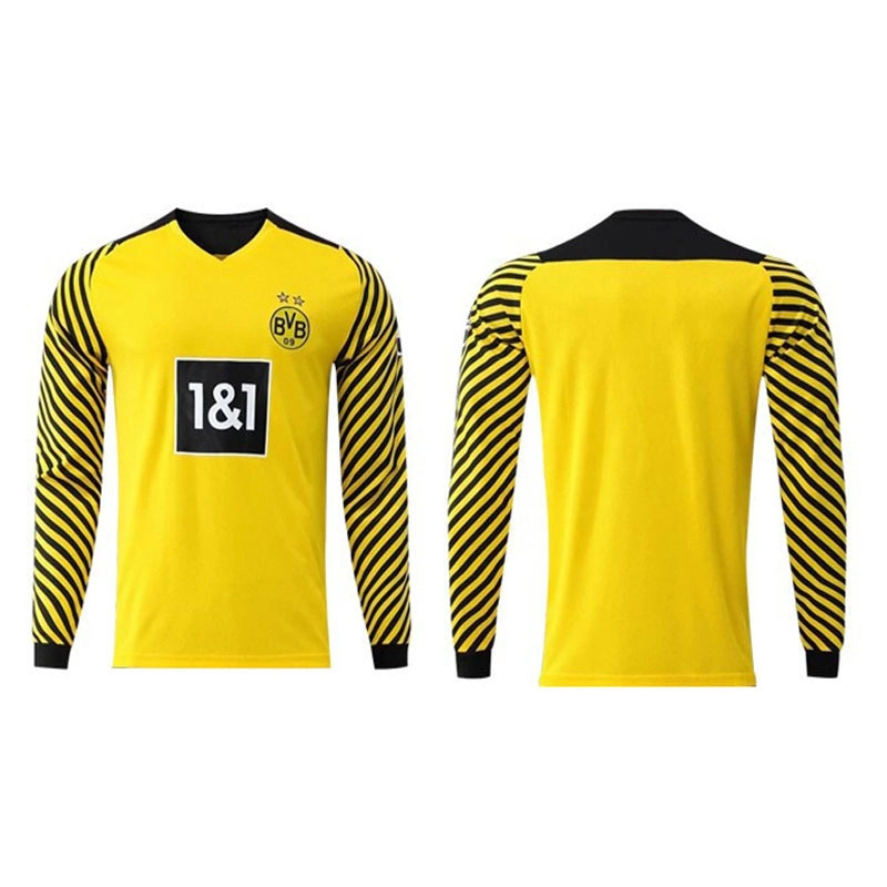 Soccer Training Uniform Sportswear Custom Quick Dry Breathable Long Sleeve Football Top Clothing