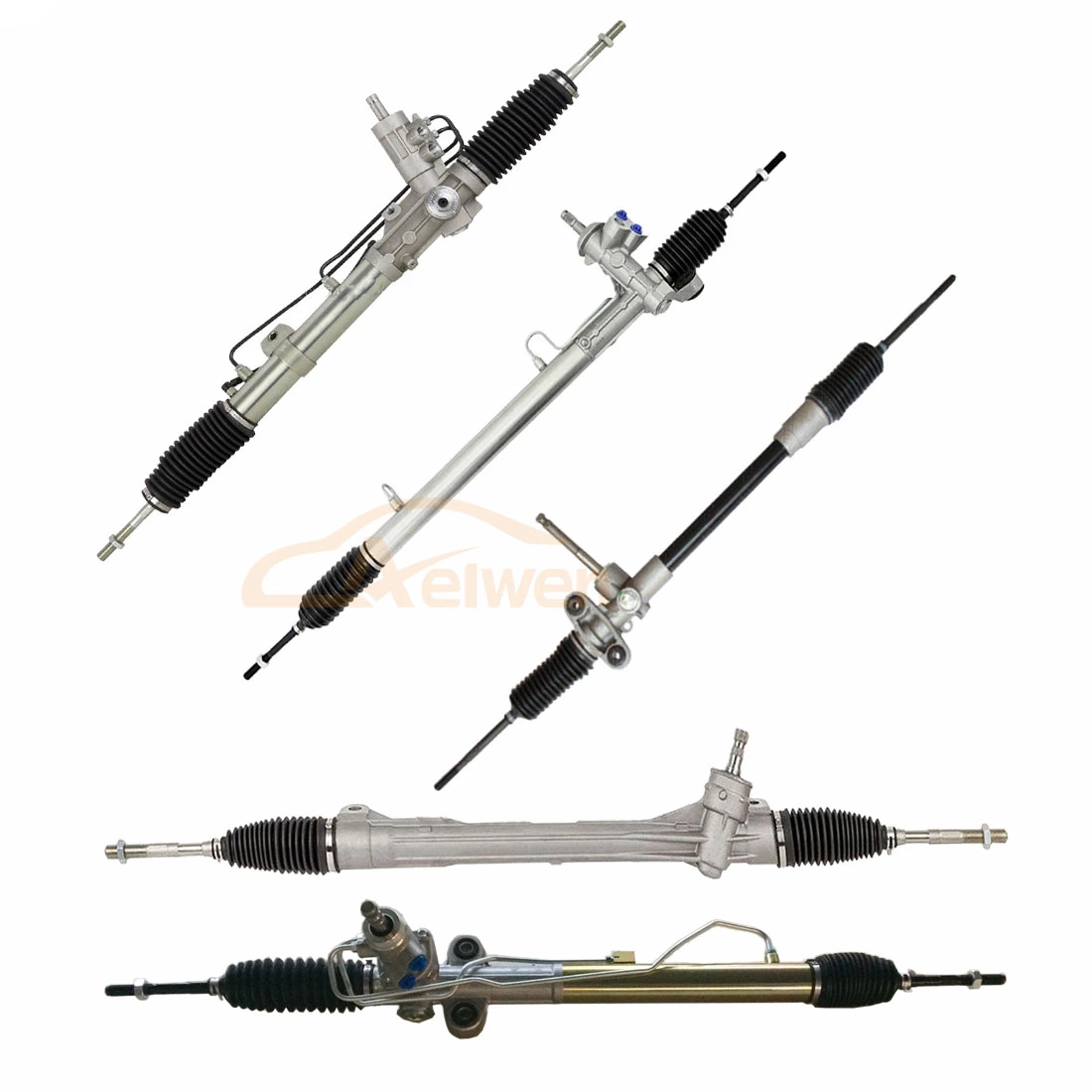 Aelwen LHD Hydraulic Auto Power Steering Gear Mechanical Steering Rack Car Steering Rack and Pinion Fit for Chevrolet Ford Nissan Audi VW Toyota