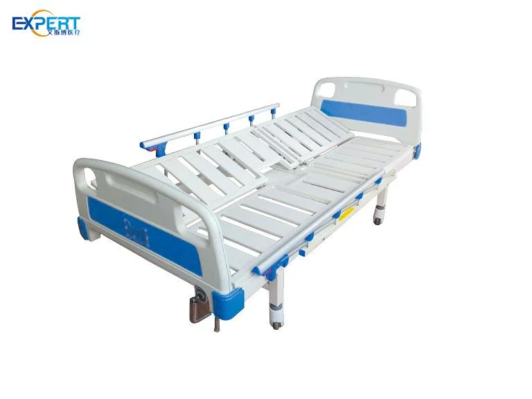 Exp-A16 Single Crank Manual Adjustment Moveable Hospital Nursing Bed in Stock