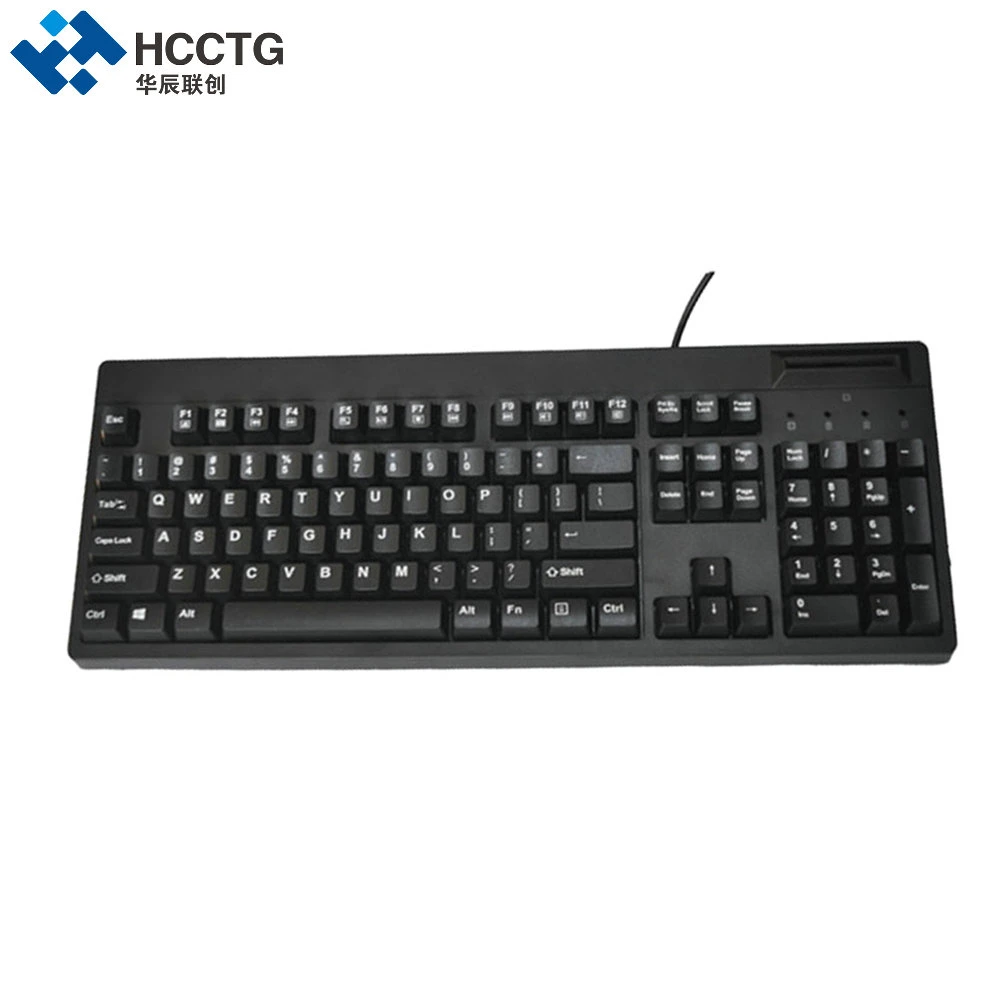 104 teclas POS EMV con cable USB teclado de membrana Hcc150U.