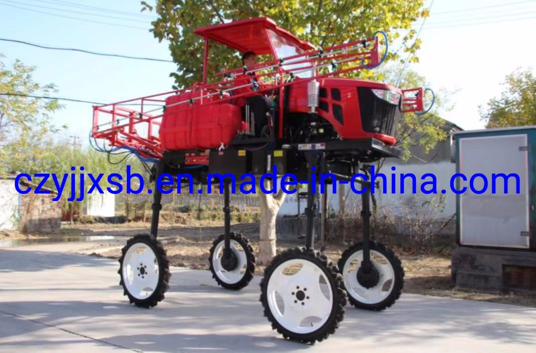 Wholesale High Quality Farm Equipment Sprayer Self Propelled Boom Sprayer Four Wheel Spraying Machine for Sale