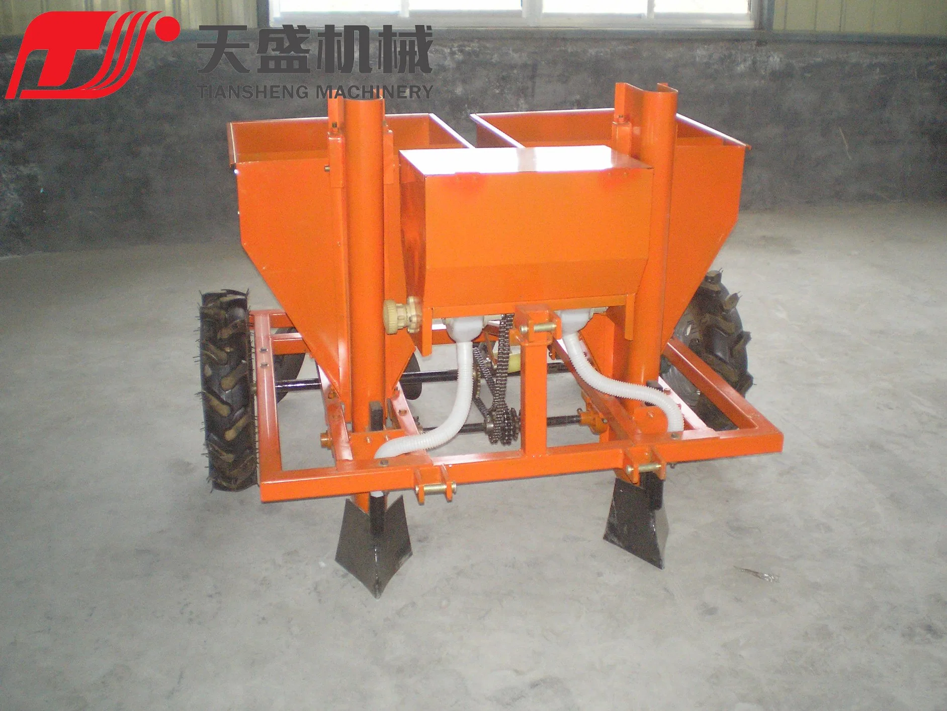 New Walking Tractor Low Price Manual Seeder Machine Garlic Seeder Potato Planter10%off