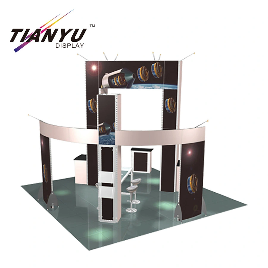 Tianyu Portable Quick Build Aluminum Backdrop Banner Stand Trade Show Booth