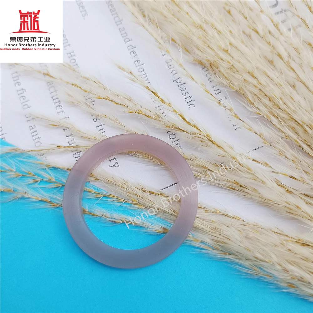 Custom Transparent Medical Gasket Silica Seals Food Grade Silicone Rubber O-Ring