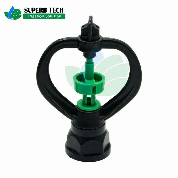 Gartenanlage Bewässerung Medium Sprinkler 360 Grad Spray Kunststoff Sprinkler als Gartenwerkzeug