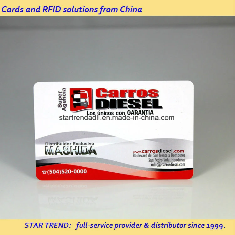 Toll Card Made of PVC with Hico Magnetic Stripe (ISO 7811)
