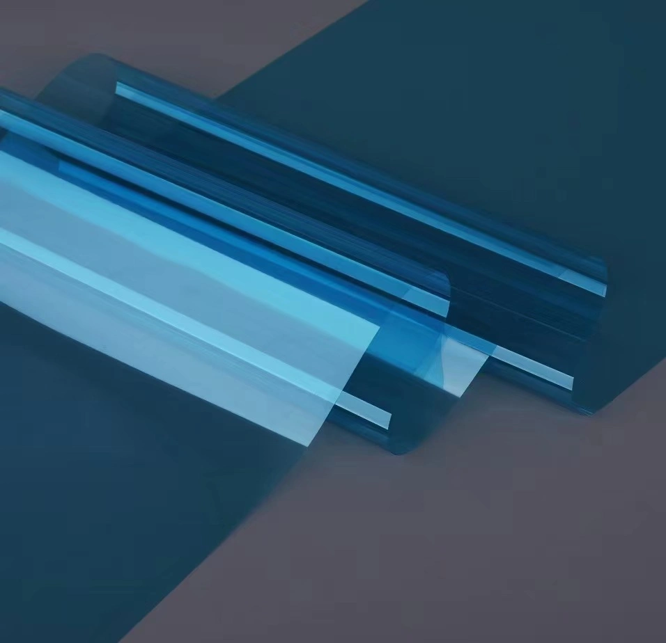 Заводская оптовая антистатическая синяя пленка для выпуска ПЭТ Пластиковая полиэфирная пленка