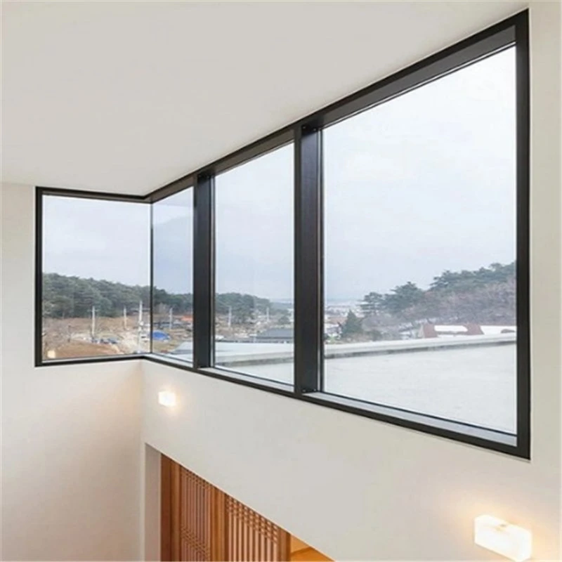 Window Floor to Ceiling Windows Aluminum Fixed Picture Glass Window