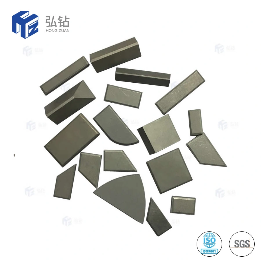 مثلثات Tungsten Carbide ألواح حلية السرير الشوك القطع الزراعية البلى