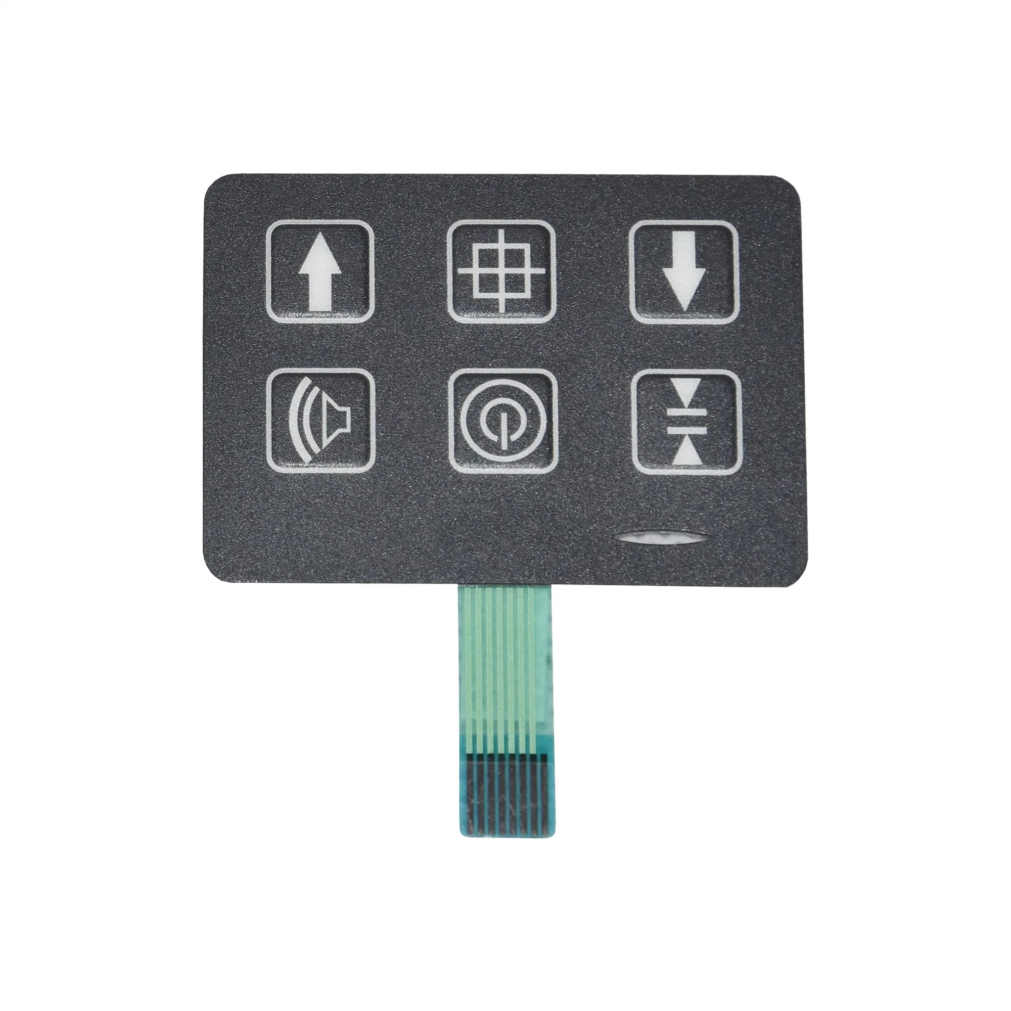 Factory Custom-Made OEM/ODM Control Panel Pet PC Membrane Switch with LED Lights