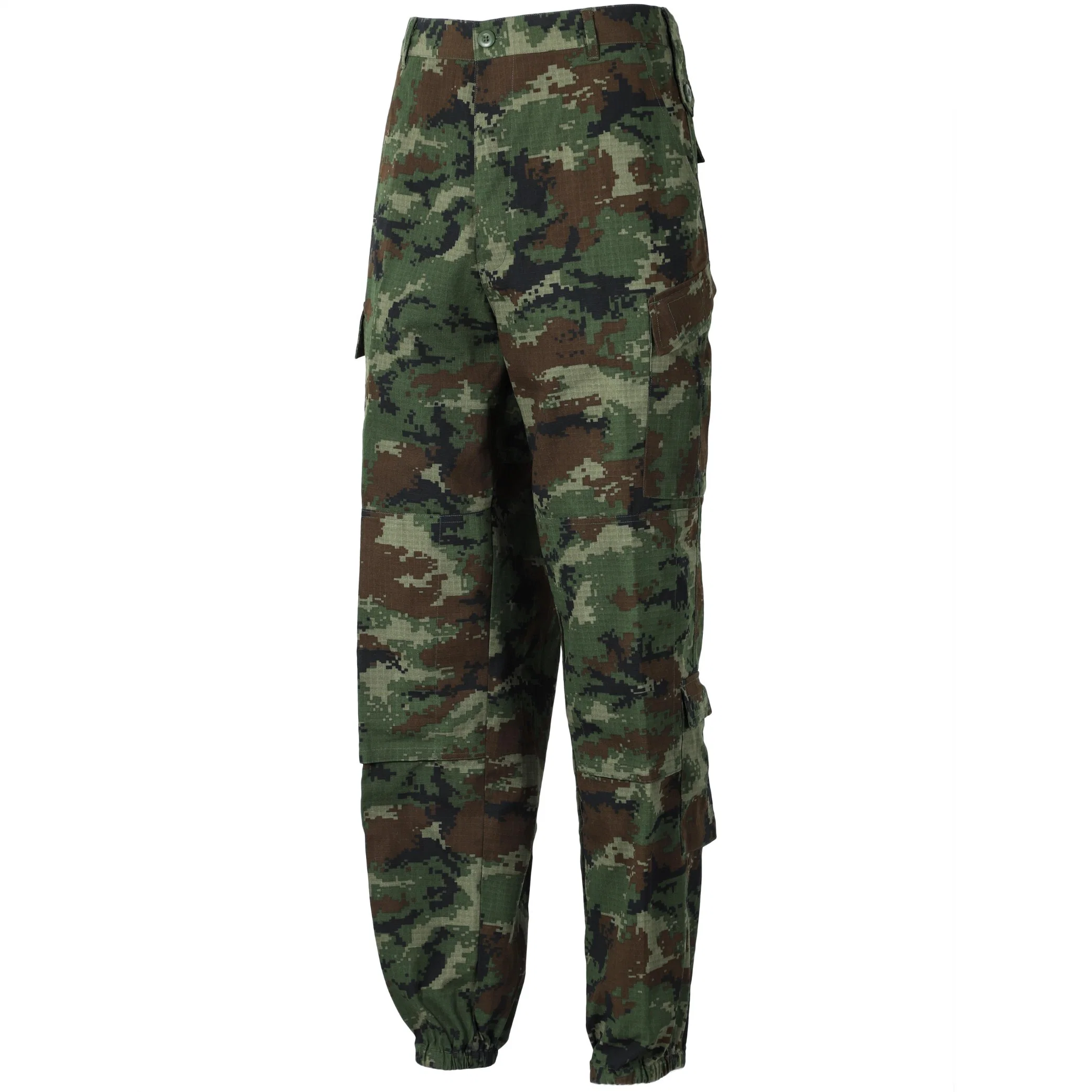 New Fashion Outdoor T/C Ripstop Pants Casual Trousers Mens Cargo Tactical Pants