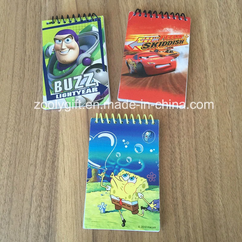 Mini Spiral Cheap Notepad Notebook Promotional Gift Note Pad
