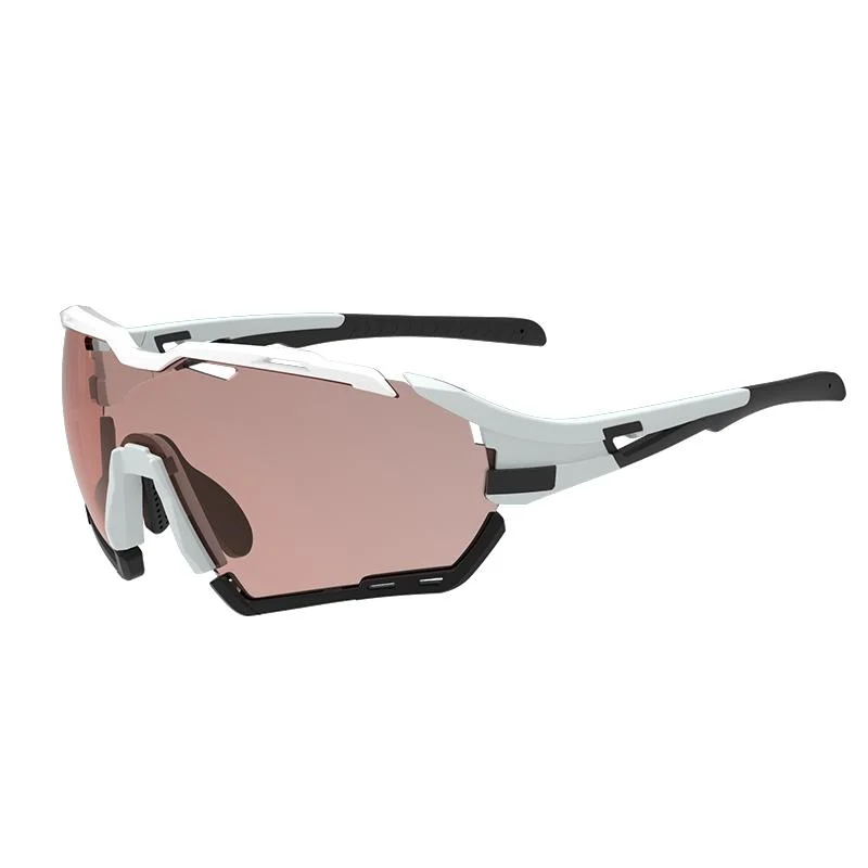 Ensemble de 5 lentilles personnalisées Lunettes de sport photochromiques anti-buée pour le cyclisme