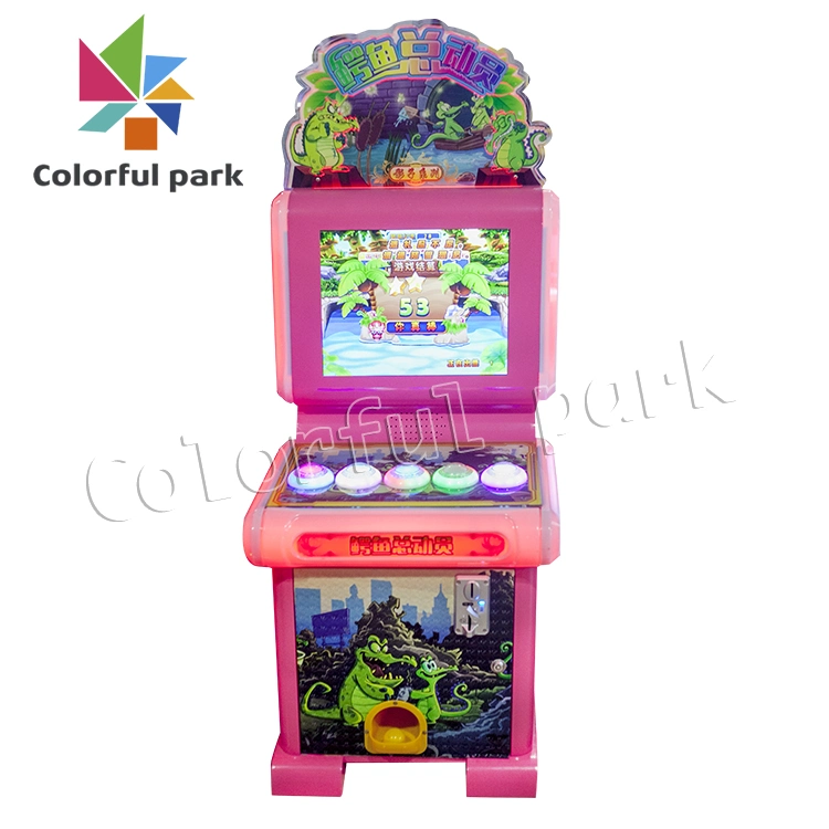 Colorful Park Kids Playground Coin Push Game Arcade Machines Children Electronic Game Children Intelligent Game