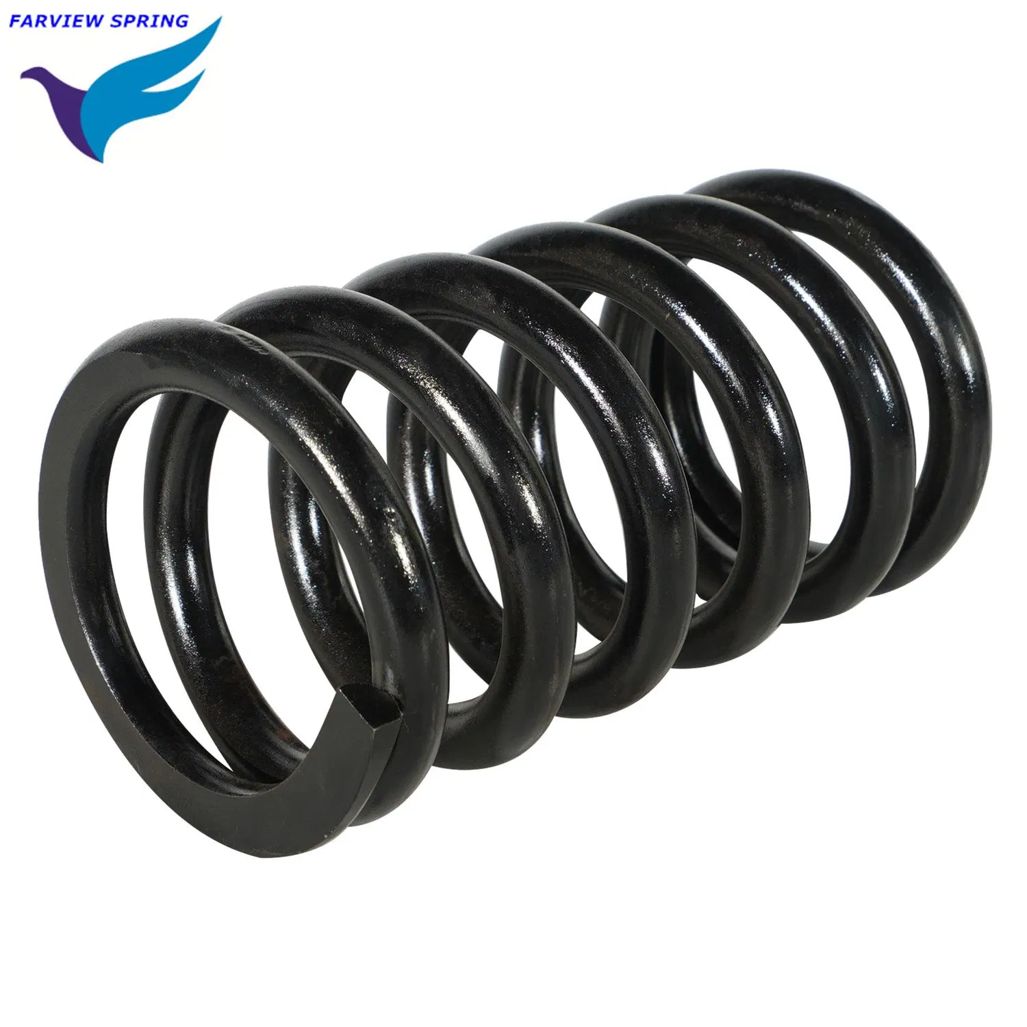 Stainless Steel Special-Shaped Spring Black Zinc Coil Extension Spring Hardware Fastener