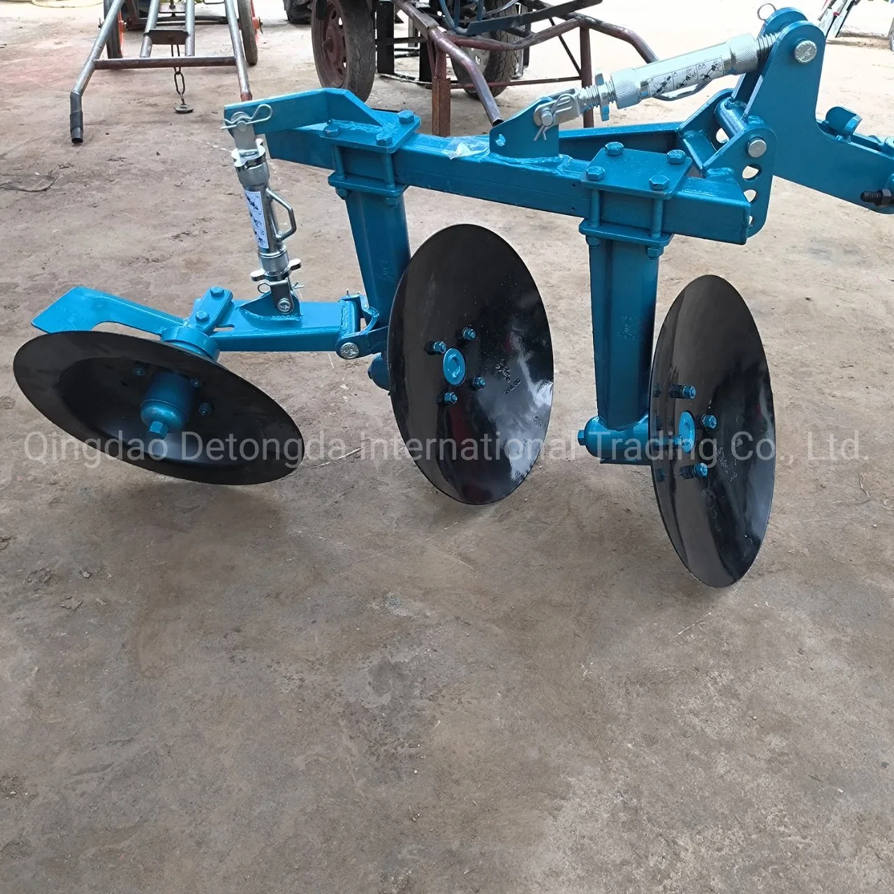 Walking Tractor Driven Disc Plough 2/3/4 Blades Traction Disc Plow for Sale