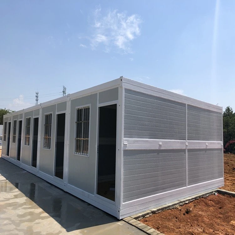 Low Price 20/40FT Prefabricated Modular Steel Structure Portable Tiny Home Caravan Construction Villa Camp House Prefab Mobile Shipping Container House