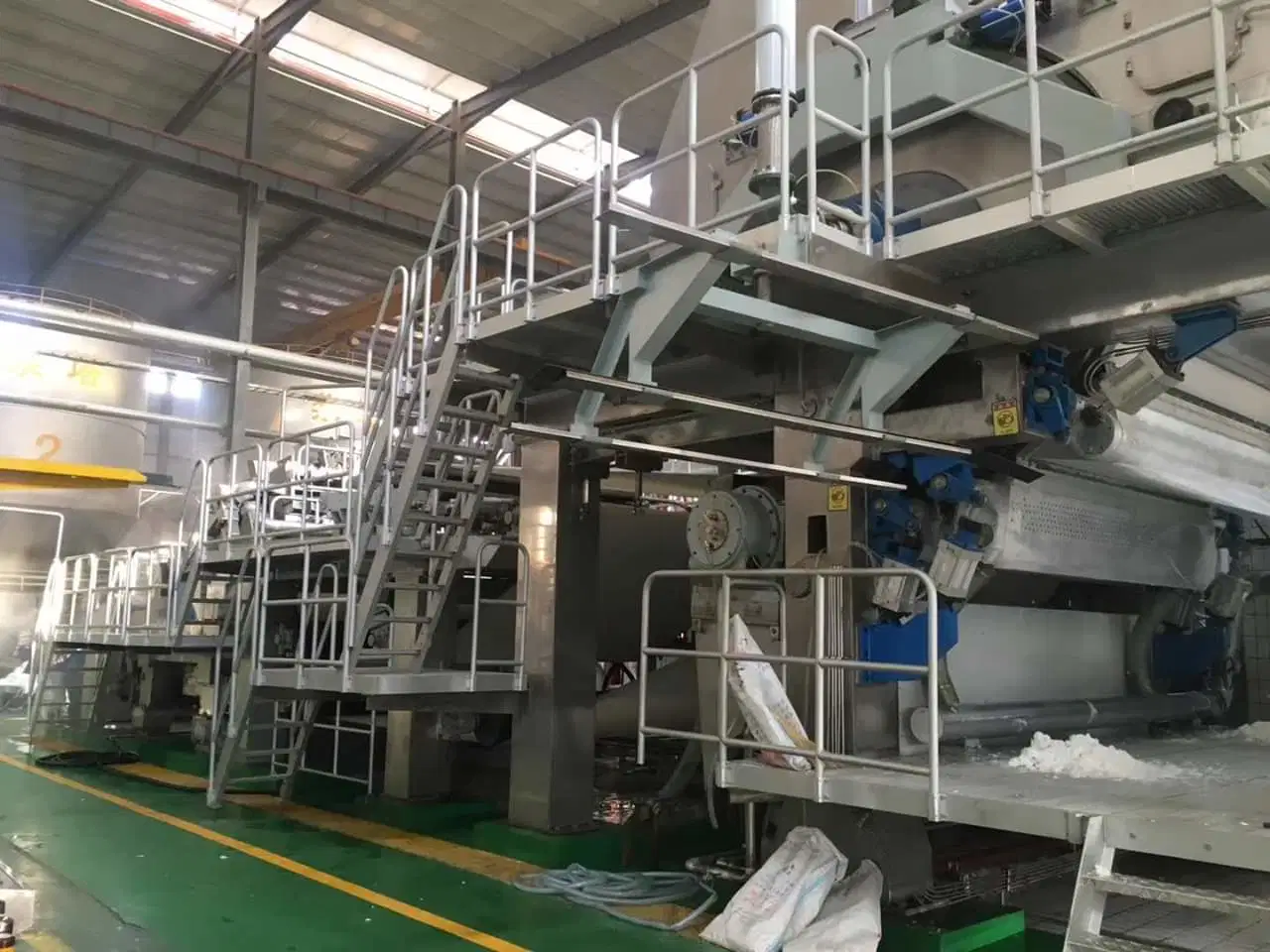 3600mm Kraft Test Liner Duplex Corrugated Flute Paper Product Making Machinery