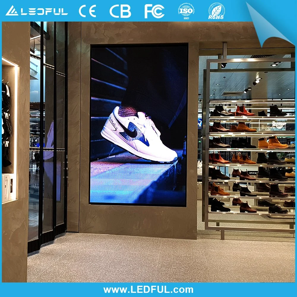 Small Pixel Pitch LED Screen P1.25 LED Display Indoor Tronway LED Black CE RoHS FCC for Supermarket Shelf