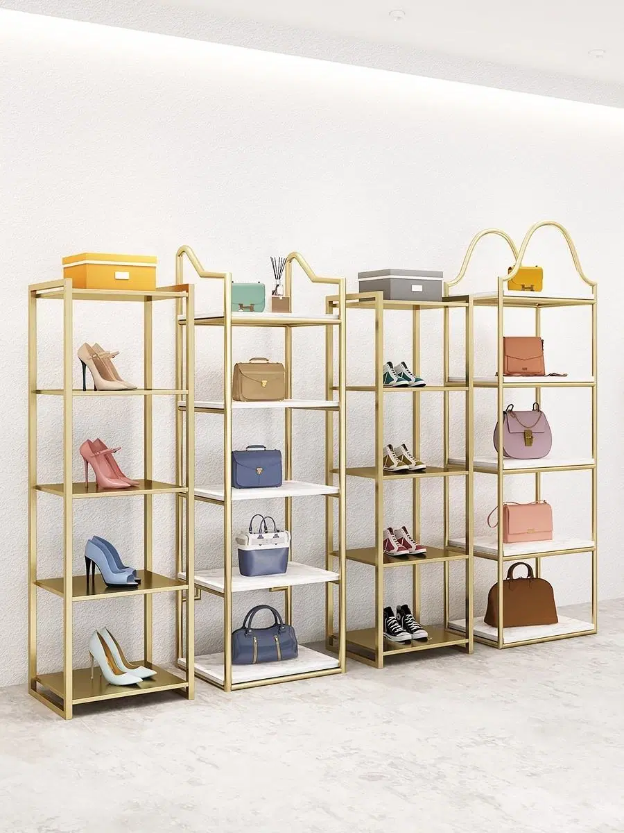 Industrial Retail Display Tische Stehend Kleidung Schuhe Display Rack Set von 2 Boutique Display Riser, Retro Einheit Lagerung Regale Kleidung Handtasche Display Stand