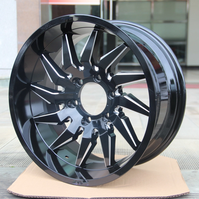 Cast A356.2 Aluminum Flash Silver Machine Face Alloy Wheel