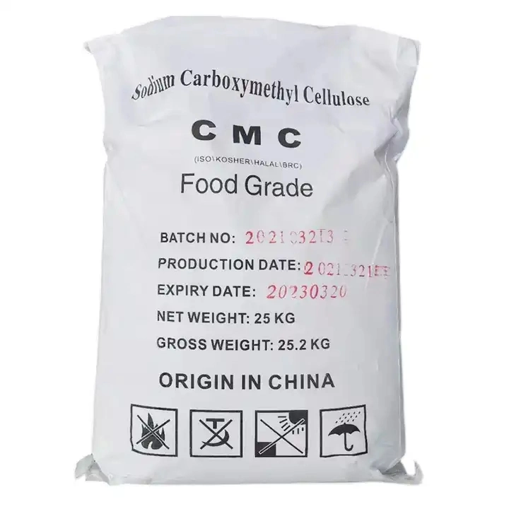 Bulk Sale Food/Industrial Grade Thickener CMC Emulsifier Sodium Carboxymethyl Cellulose