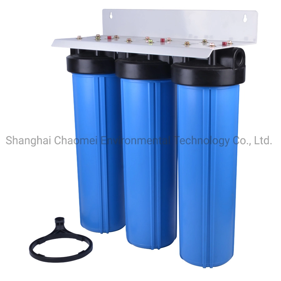 3 Stage Jumbo Big Blue 10 Inch and 20inch Household Water Filter Water Filtration System