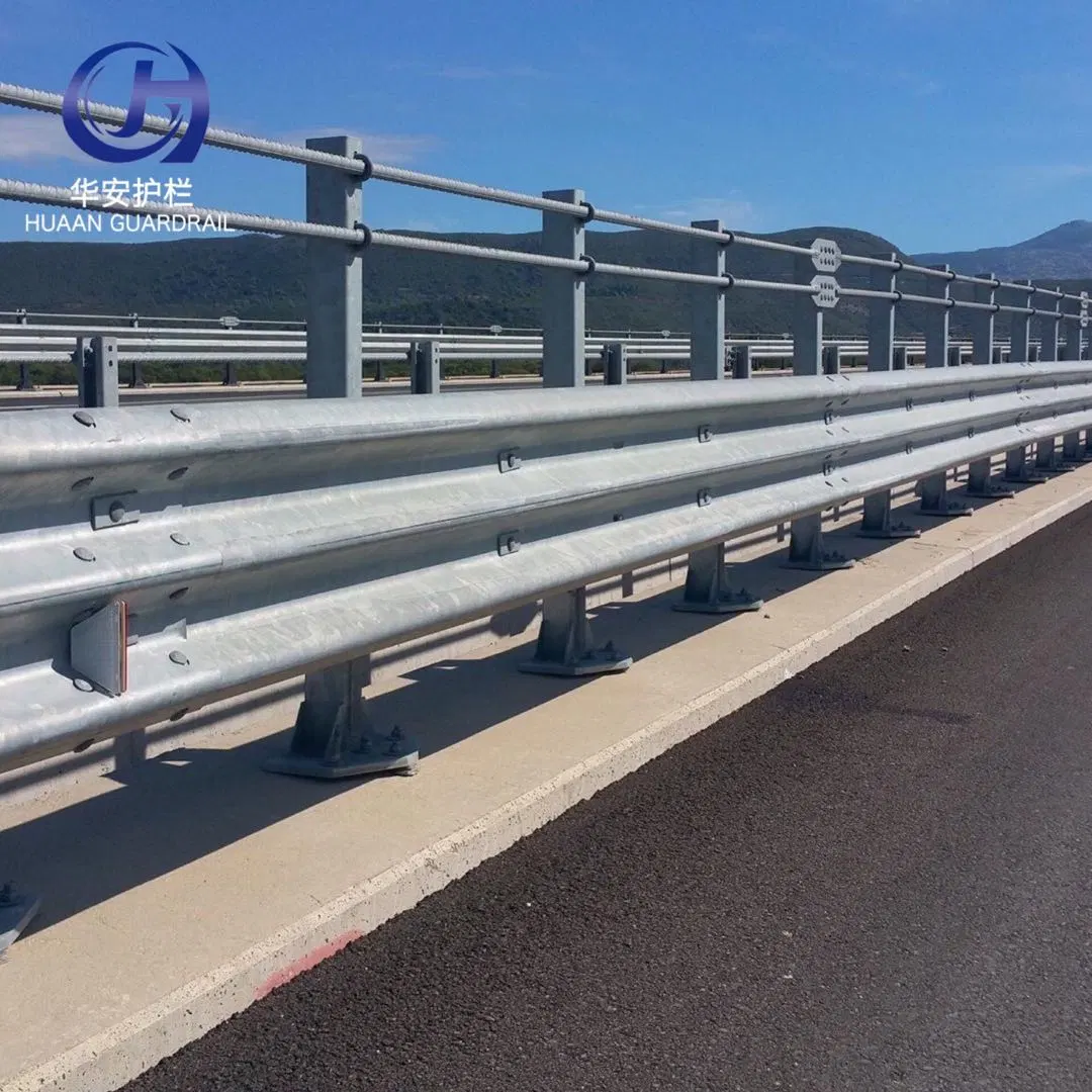 W Profile Hot DIP Galvanized Road Crash Barrier to Philippines