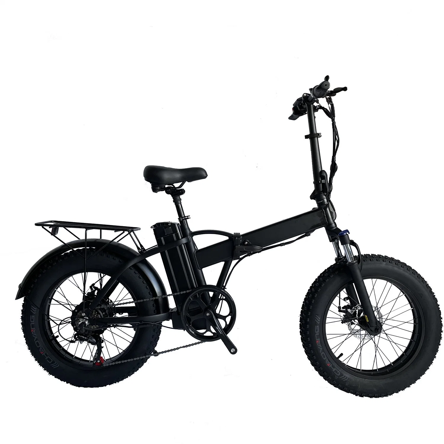 Bicicleta eléctrica de velocidad más rápida 20*4,0 pulgadas Fat Tire Folding eBike 500W 750W 1000W otros E bicicleta batería doble de alta potencia Bicicleta de carga