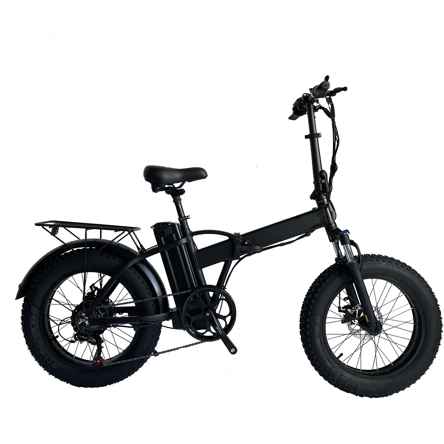 Bicicleta elétrica de velocidade mais rápida 20 * pneu gordo de 4.0 polegadas dobra a eBike Bateria dupla de 500 W, 750 W, 1000 W, outra e de elevada potência para bicicleta Bicicleta de carga