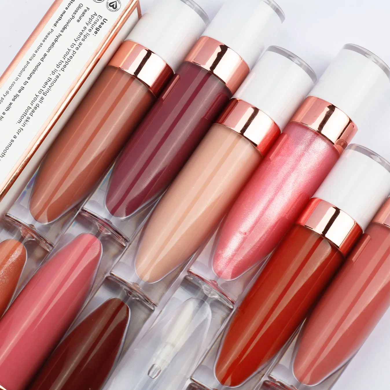 Cruelty Free Vegan Lip Gloss Cosmetics Private Label Lipgloss Sincemile