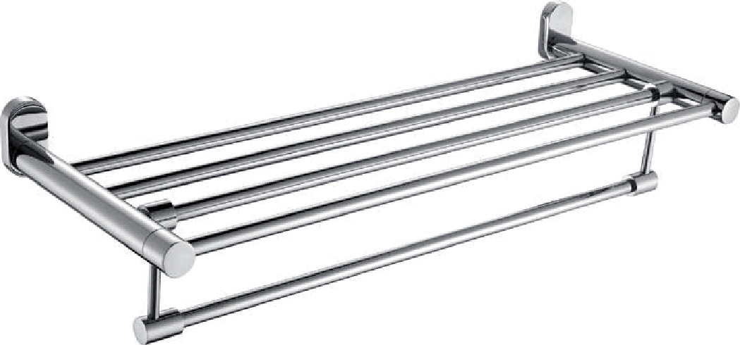 SUS 304 Stainless Steel Towel Rack for Hotel and Public Project