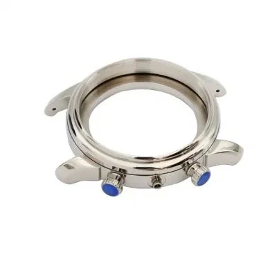 Customized CNC Machining Watch Parts Metal Spare Dial Titanium Watch Case