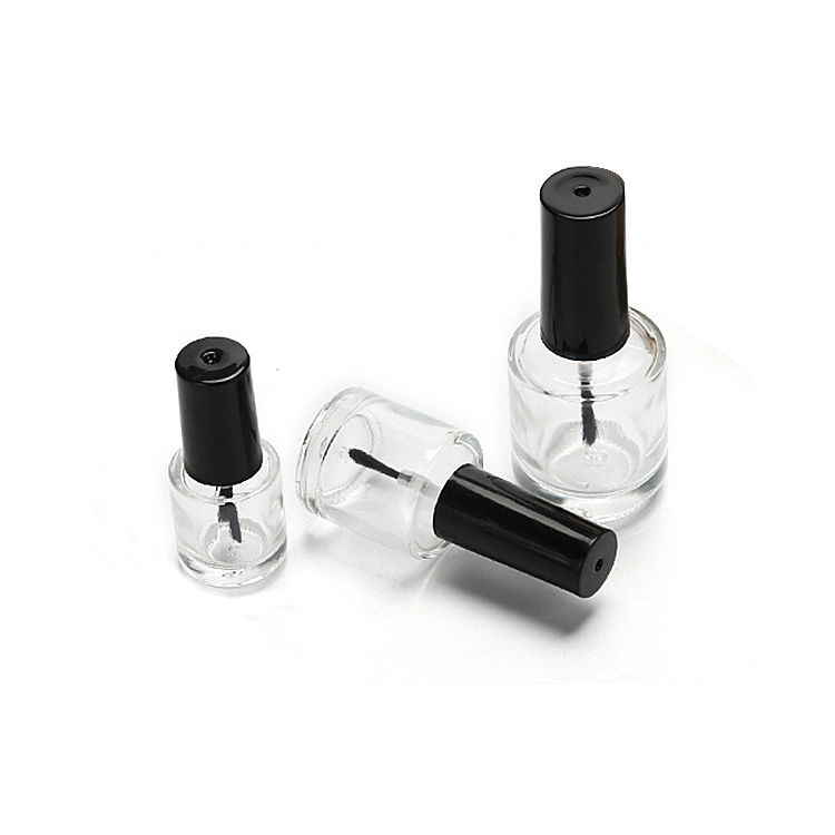 Mayorista/Proveedor Custom Empty 5ml 10ml 12ml 15ml Gel Nail de vidrio Frascos de pulido con cepillo