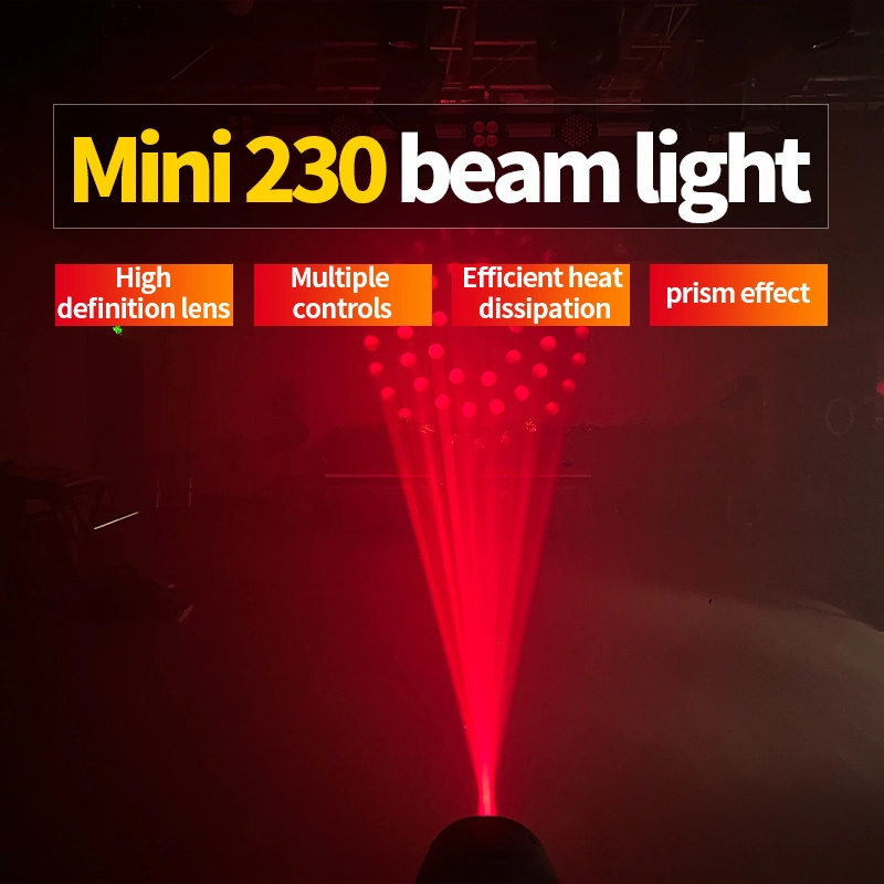 Club DJ Stade lumière DMX512 Faisceau Sharpy petit Mini 230W 7R 230 Watt Lampe phare mobile