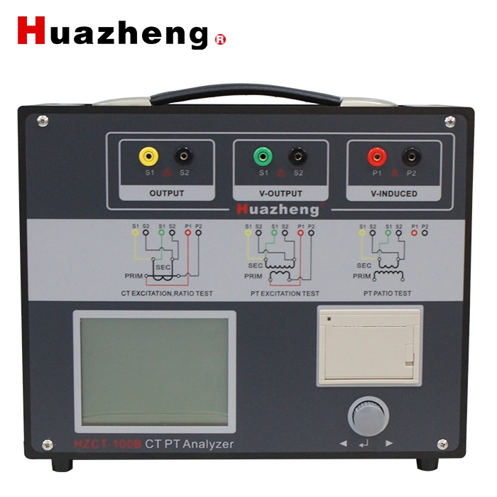 Equipo portátil de prueba de TC PT de transformador de corriente de alta precisión Hzct-100b
