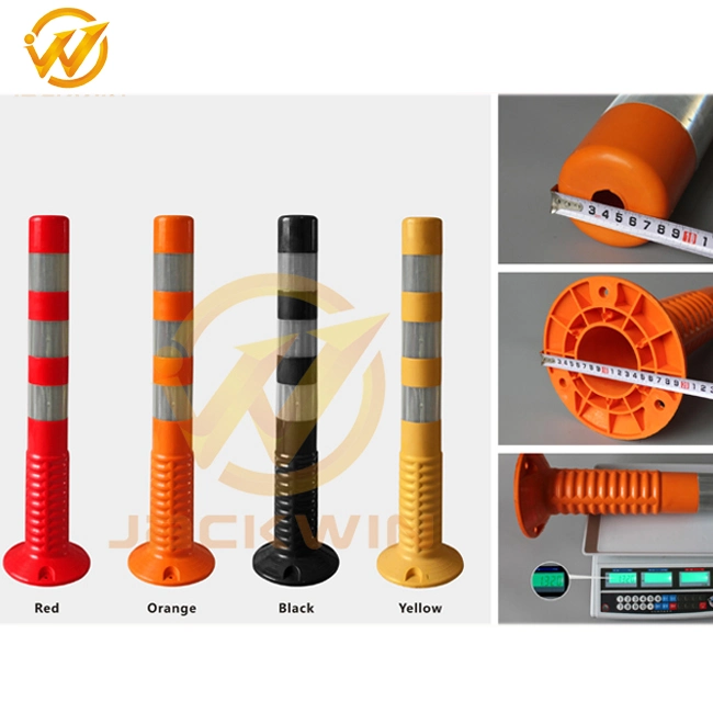 Flexible PU Traffic Post / Elasticity Warning Post / Spring Post