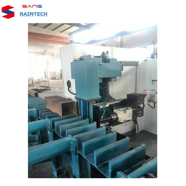 High quality/High cost performance  Raintech Drill Lathe CNC Metalworking CNC Lathe Machine Large Horizontal CNC Lathe for Angle Steel Profiles