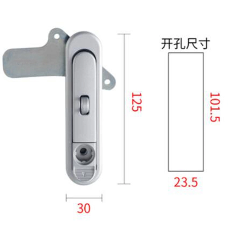 Xk137 Indoor Pop-up Panel Key Cabinet Lock for Glass Door Panel