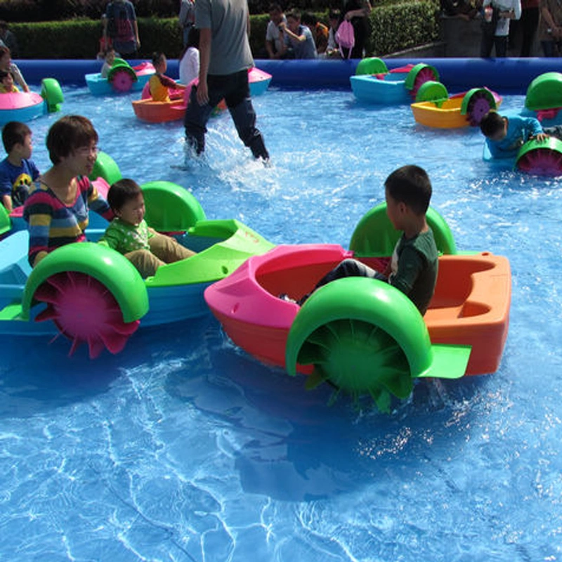 Water Park Equipment Plastic Paddle Boat Water Pedal Boat