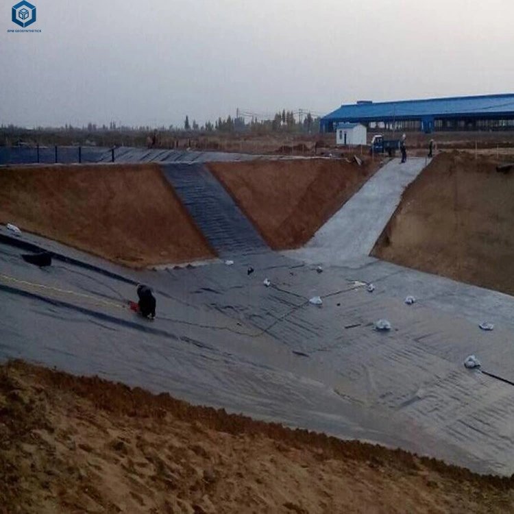 0.5mm 1mm 1.5mm 2mm Best HDPE Geomembrane Pond Liner Sheet for Aquaculture Mining Landfill Project